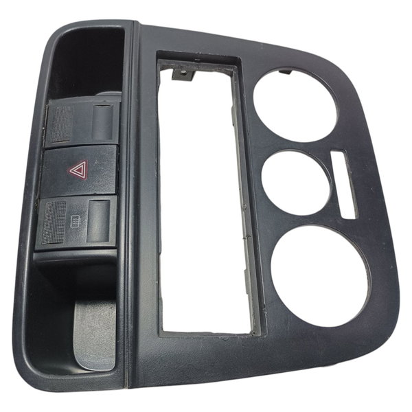 Moldura Central Botão Alerta Desembaçador Vw Gol G4 2006