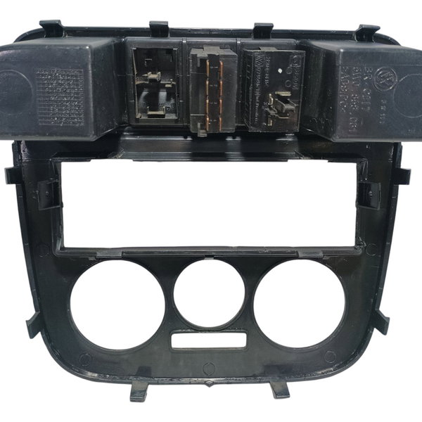Moldura Central Botão Alerta Desembaçador Vw Gol G4 2006