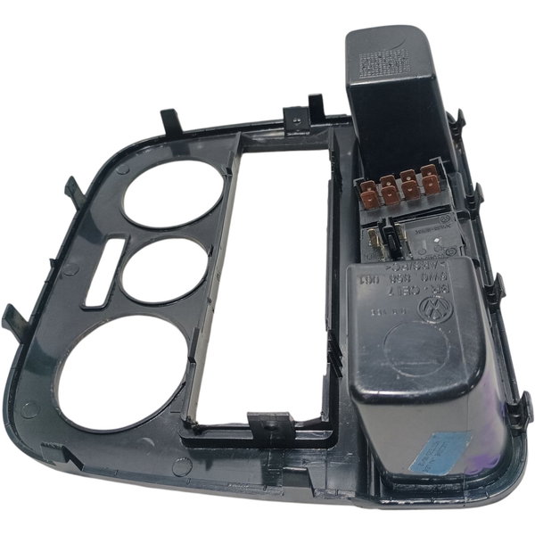 Moldura Central Botão Alerta Desembaçador Vw Gol G4 2006