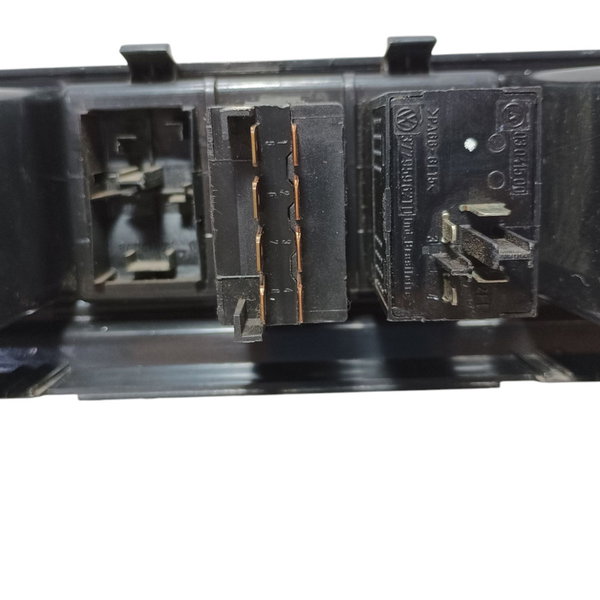 Moldura Central Botão Alerta Desembaçador Vw Gol G4 2006