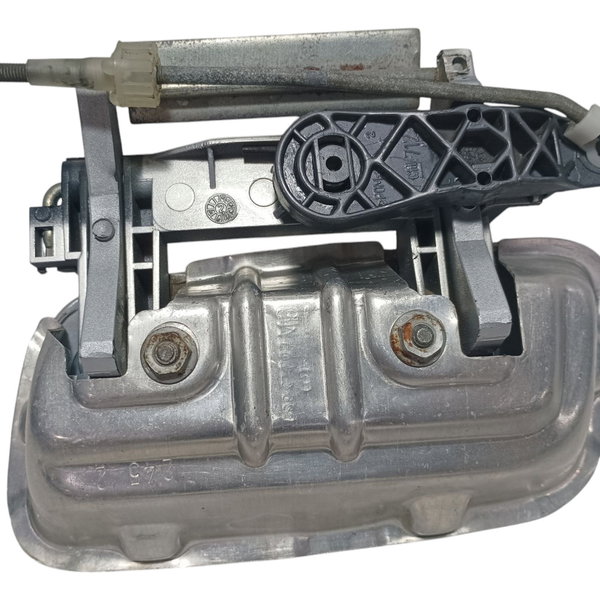 Maçaneta Externa Dianteira Direita Gm Zafira 2003 Prateado Dianteira