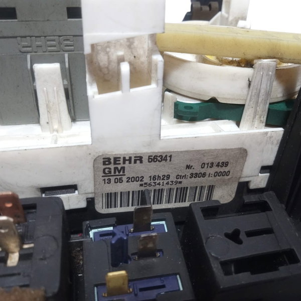 Comando Ar Condicionado Gm Zafira 2003 Com Detalhe