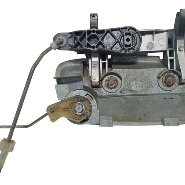 Maçaneta Externa Dianteira Esquerda Gm Zafira 2003 Prateado Dianteira