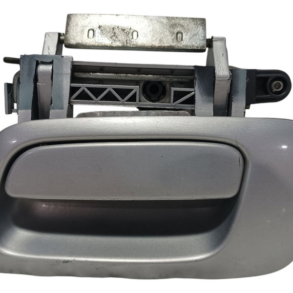 Maçaneta Externa Traseira Esquerda Gm Zafira 2003 Prateado Traseira
