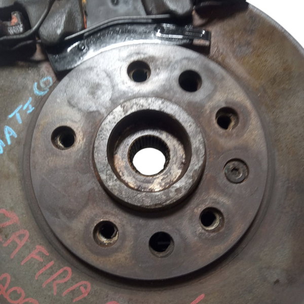 Montante Dianteiro Gm Zafira Automático Pinça Disco Direita