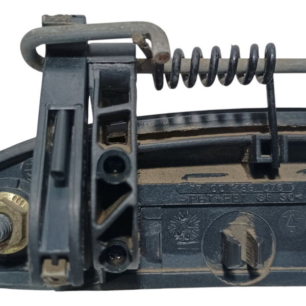Maçaneta Externa Dianteira Direita Renault Clio 2004 Preto Dianteira