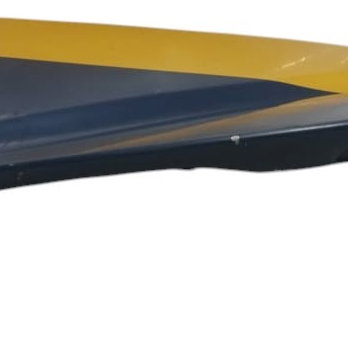 Portinhola Tanque Combustível Nissan Frontier 2010 Azul E Amarelo