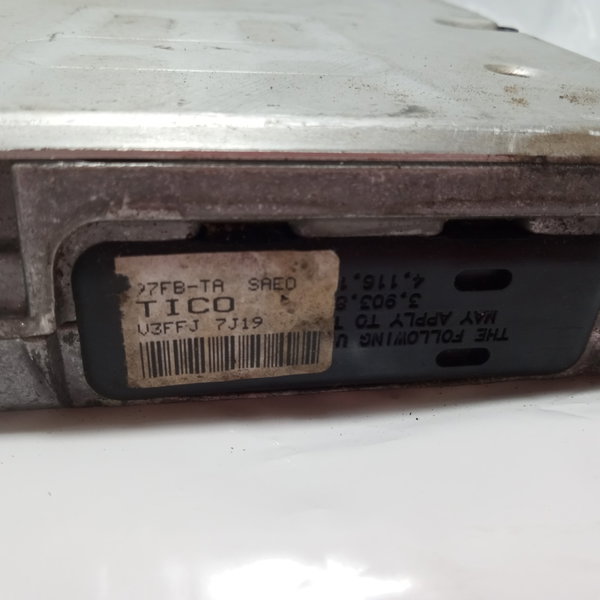 Módulo Injeção Ford Fiesta Endura 1.0 2000 Dme314 Tico