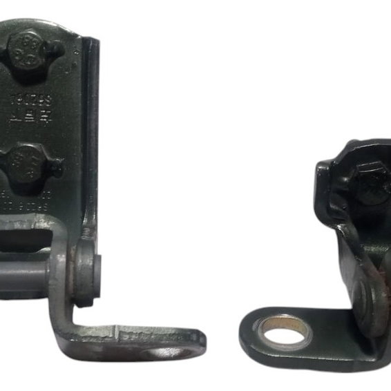 Dobradiça Porta Traseira Esquerda Lifan X60 2013 Par