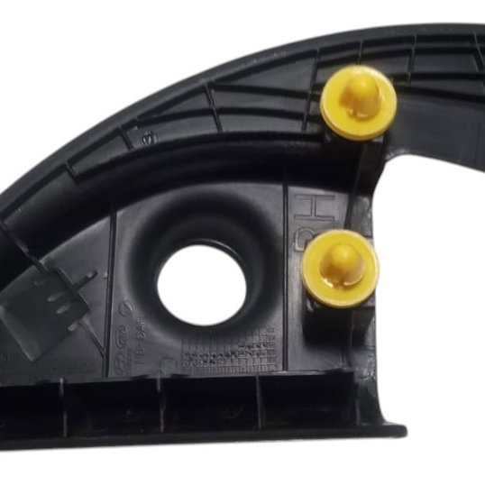 Moldura Interna Retrovisor Manual Direito Hyundai Hb20 2014 Preto