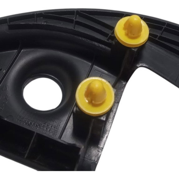 Moldura Interna Retrovisor Manual Direito Hyundai Hb20 2014 Preto