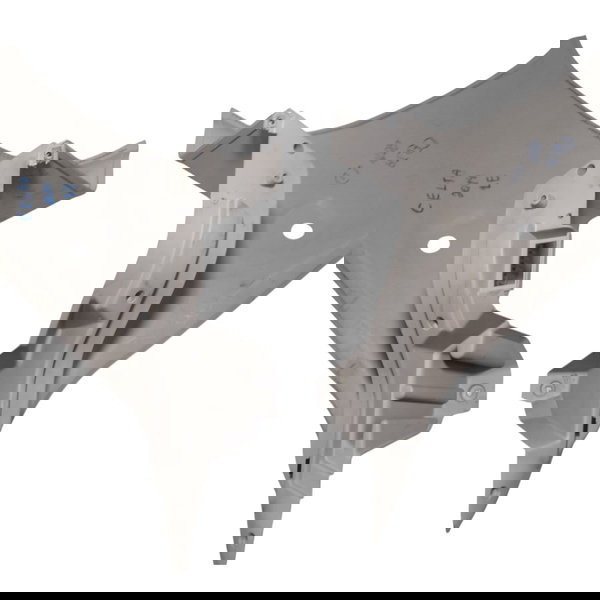 Par Suporte Tampão Traseiro Chevrolet Celta 2014 Usado Bege