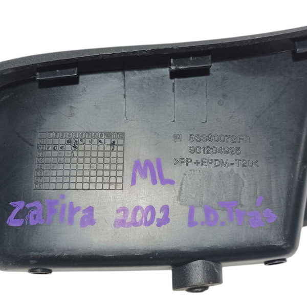 Puxador Porta Traseira Direita Gm Zafira 2002