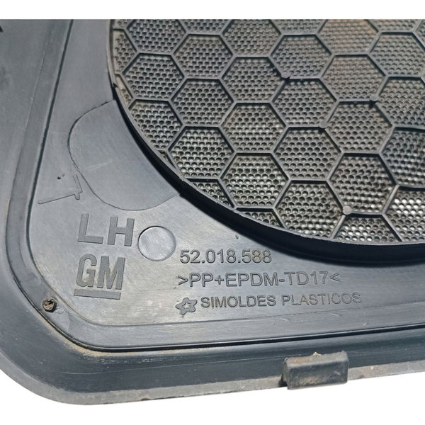 Tela Auto Falante Lado Esquerdo Gm Spin 2017 Preto