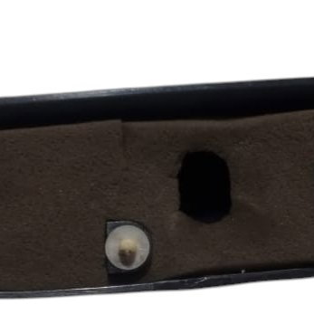 Moldura Interna Retrovisor Manual Lado Esquerdo Vw Fox 2008 Preto