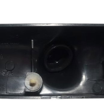 Moldura Interna Retrovisor Manual Lado Esquerdo Vw Fox 2008 Preto