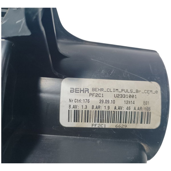 Eletroventilador Interno Ar Condicionado Citroen C4 2010