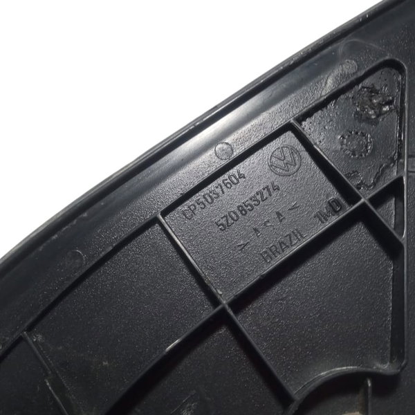 Moldura Externa Retrovisor Lado Direito Vw Fox 2008 - Preto