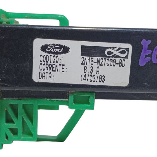 Máquina Vidro Elétrico Traseira Direita Ford Ecosport 2005