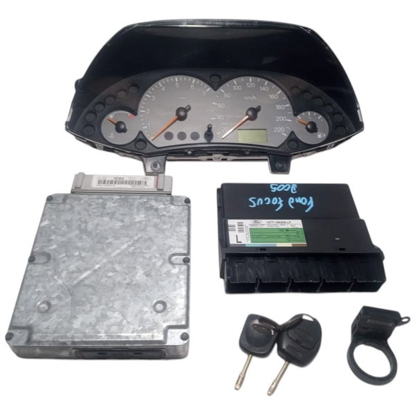 Módulo Injeção Ford Focus 1.6 2005 4s4512a650ae Kit