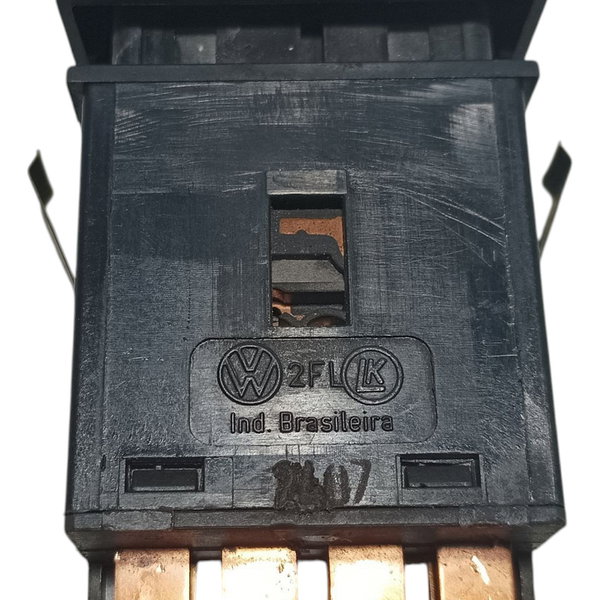 Botão Pisca Alerta Vw Spacefox 2009 Preto