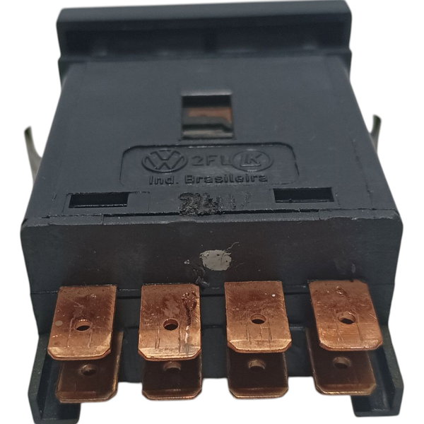 Botão Pisca Alerta Vw Spacefox 2009 Preto