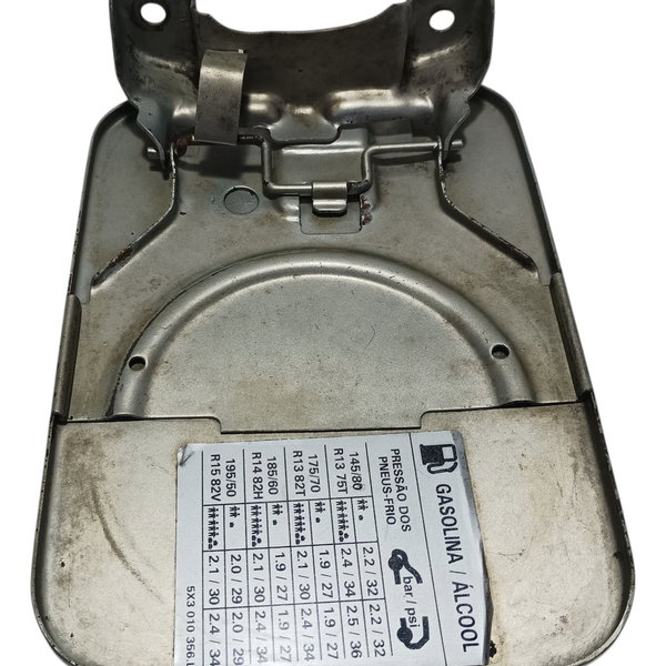 Portinhola Tanque Combustível Vw Gol G4 2007 Prateado