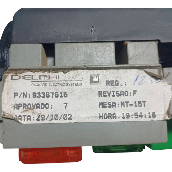 Caixa De Fusível Gm Zafira 2.0 2003