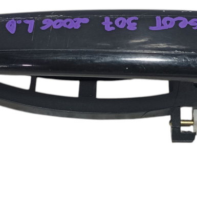 Maçaneta Externa Dianteira Direita Peugeot 307 2006 Preto Dianteira