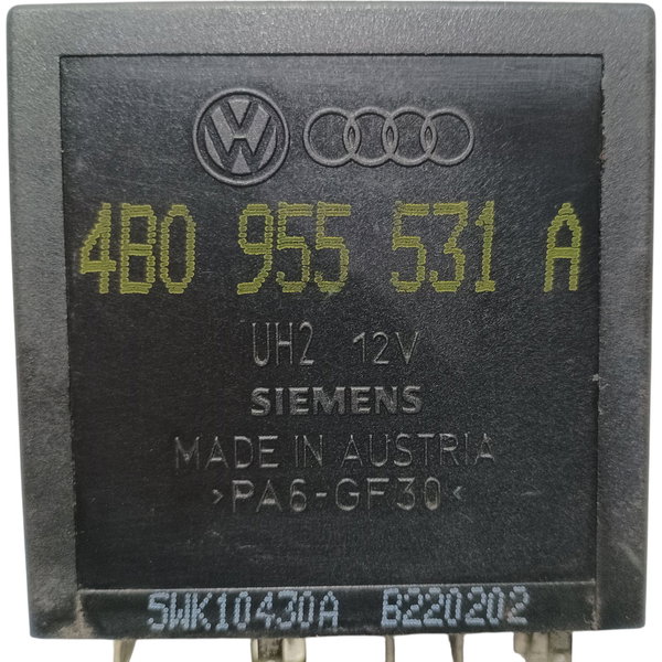 Relé Módulo Limpador Parabrisa Vw Golf 2003