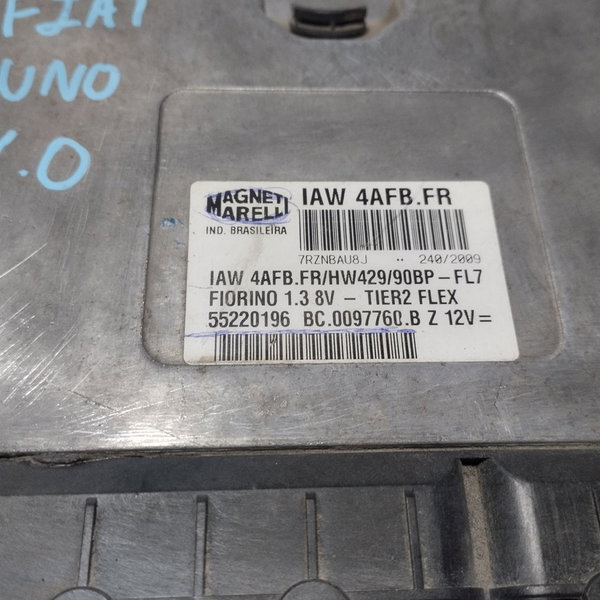 Módulo Injeção Fiat Uno 1.0 Iaw 4afb.fr