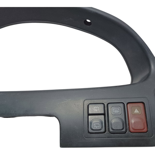 Moldura Superior Painel Instrumento Kia Sportage 2000 Preto