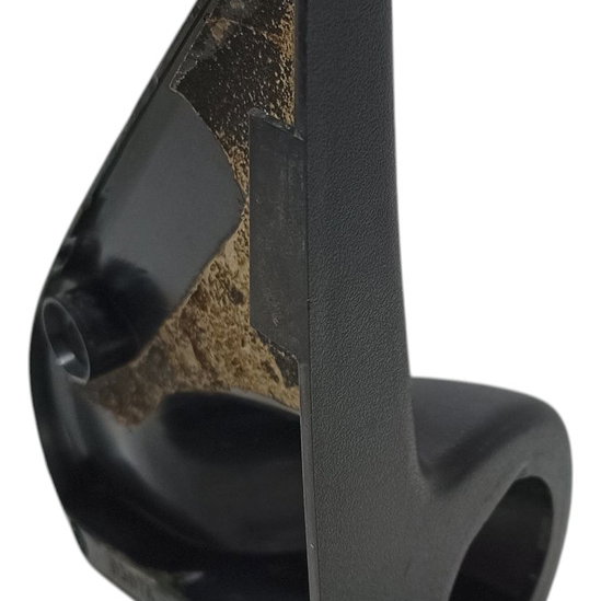 Acabamento Interno Retrovisor Lado Esquerdo Ford Fiesta 1998 Preto