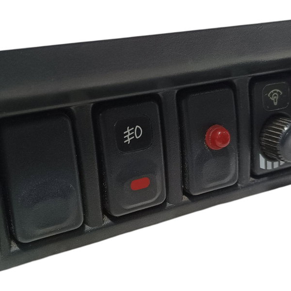 Moldura Botões Painel Kia Sportage 2000 Preto