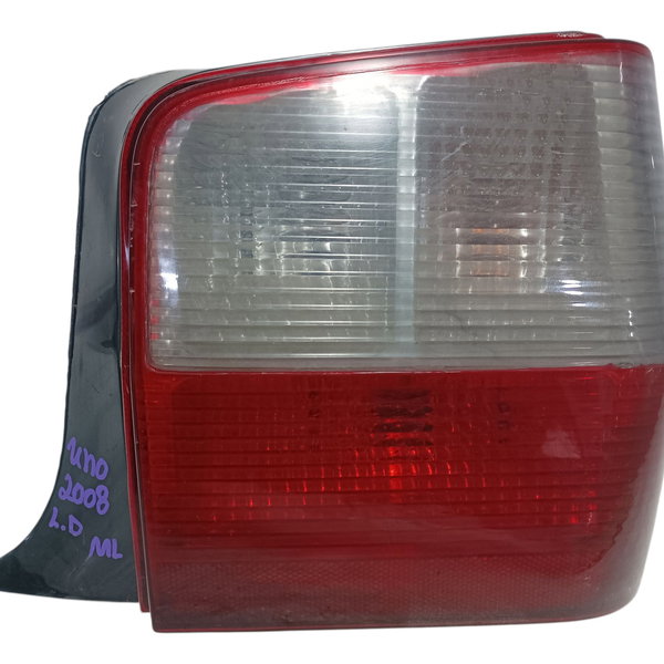 Lanterna Traseira Direita Fiat Uno 2008 Direito/passageiro Vermelho
