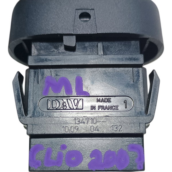 Botão Trava Elétrica Porta Renault Clio 2007