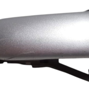 Maçaneta Externa Traseira Esquerda Vw Fox 2008 Prata Traseira