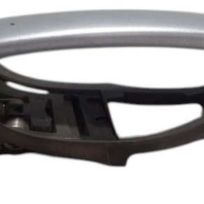 Maçaneta Externa Traseira Esquerda Vw Fox 2008 Prata Traseira
