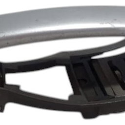 Maçaneta Externa Traseira Esquerda Vw Fox 2008 Prata Traseira