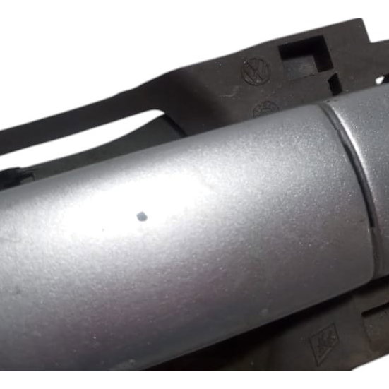 Maçaneta Externa Traseira Esquerda Vw Fox 2008 Prata Traseira