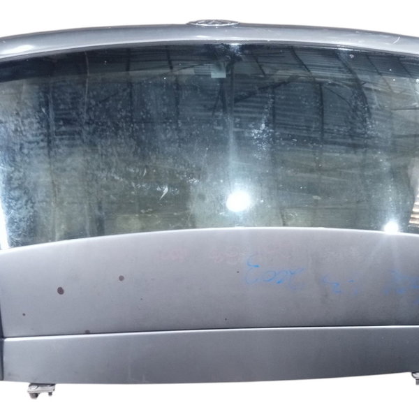 Tampa Traseira Vw Gol G3 2002 Prateado