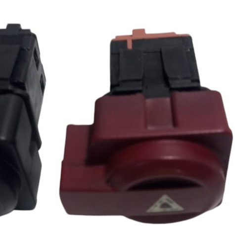 Botão Pisca Alerta Trava Porta Perfumador C4 Pallas 2009 Preto