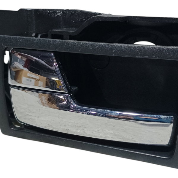 Maçaneta Interna Dianteira Esquerda Ford Mondeo 2004 Prateado Dianteira