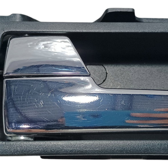 Maçaneta Interna Dianteira Esquerda Ford Mondeo 2004 Prateado Dianteira