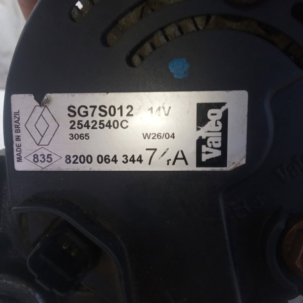 Alternador Renault Clio 2006 1.0 16v