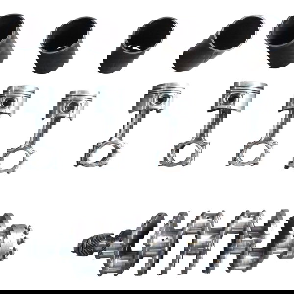 Virabrequim Pistões E Biela Kia Besta 2.7 Diesel Md:std