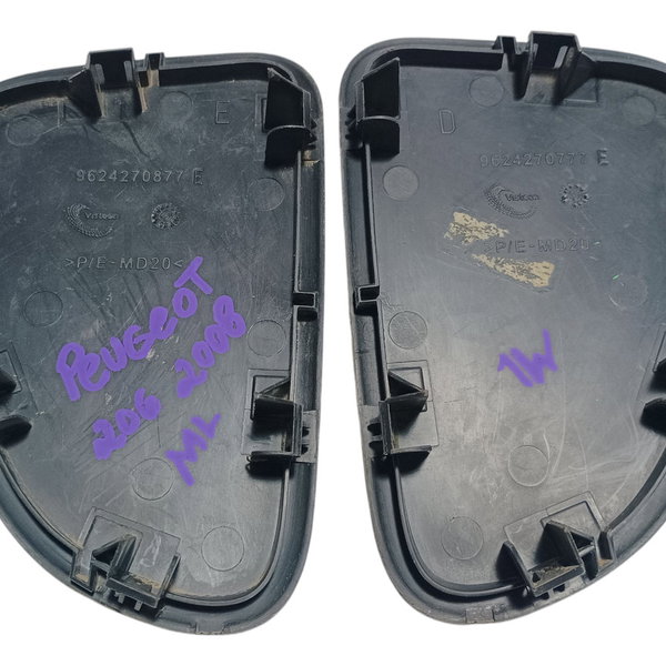 Tampa Acabamento Lateral Painel Peugeot 206 2008 Par