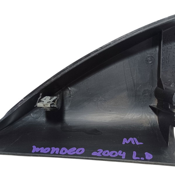 Acabamento Interno Retrovisor Lado Direito Ford Mondeo 2004 Preto