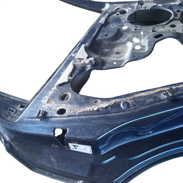 Porta Traseira Esquerda Ford Focus 2005 Traseira Esquerdo Azul