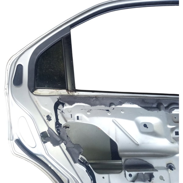 Porta Traseira Esquerda Ford Mondeo 2004 Traseira Esquerdo Prateado